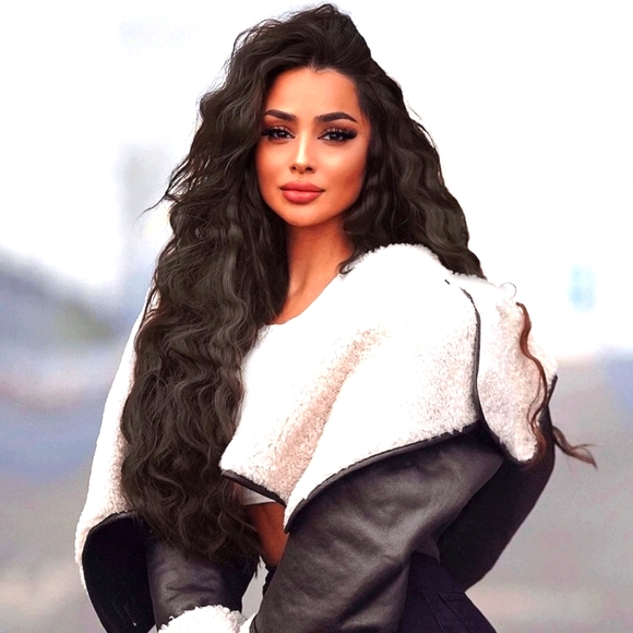 Dark Brown Blonde Lace Front Wig